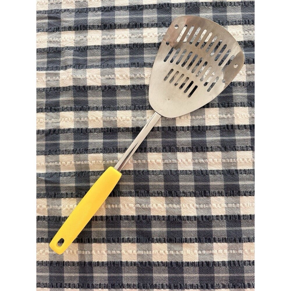 Vintage Kitchamajig Style Slotted Strainer Spoon Mixing Fry Spatula Turner